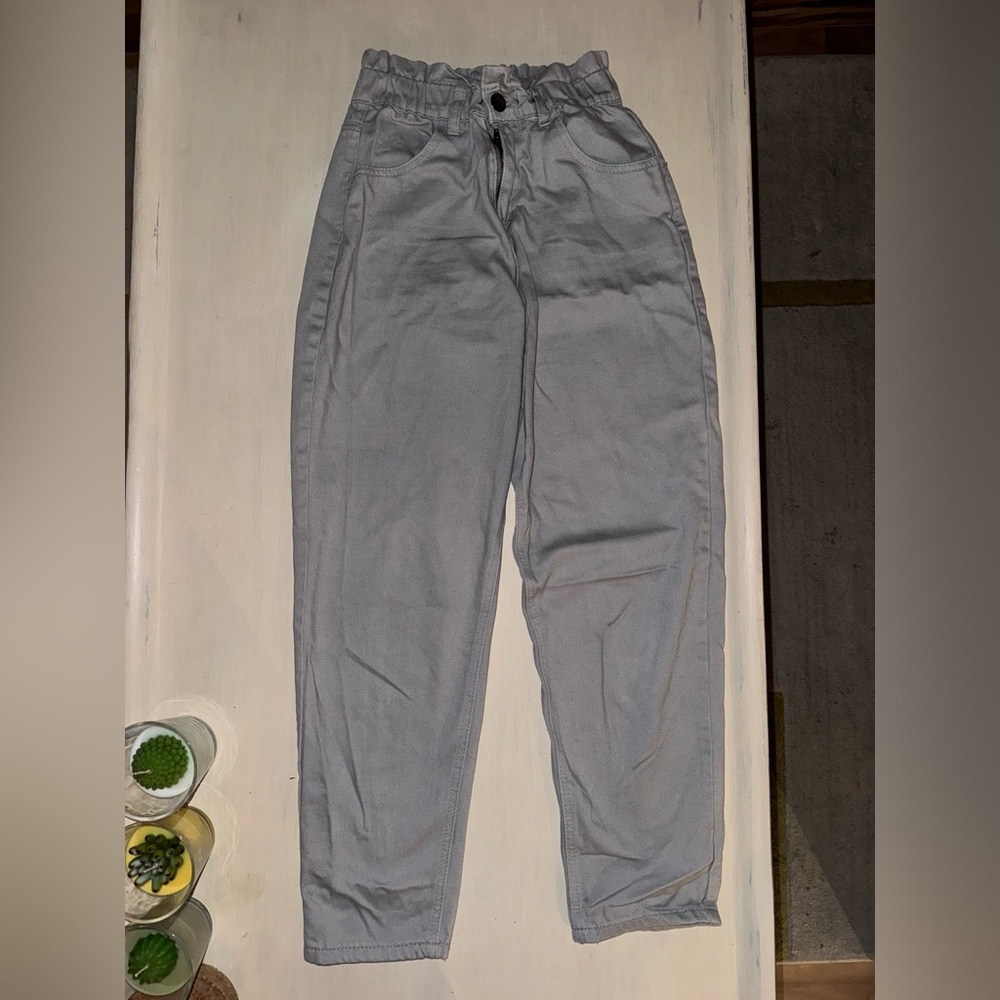 Harlow paper bag denim pants size 24
